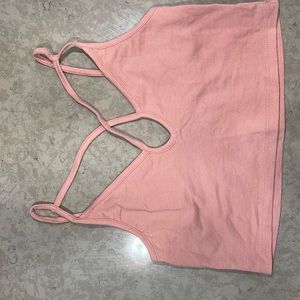 Cropped Forever 21 crossed cami.